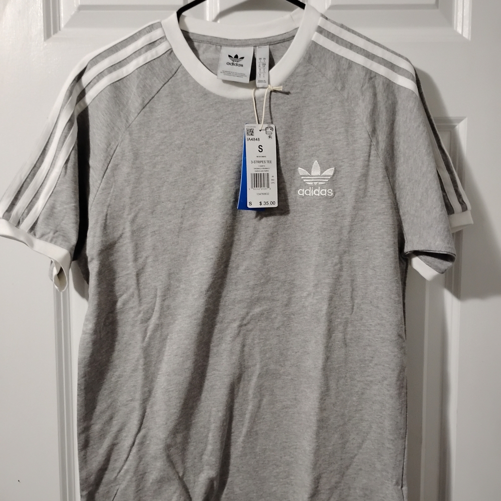 Adidas Classic Gray Short Sleeve Tee